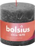 Bolsius Shine gri întunecat 3 buc (440877)