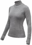 Sensor Női funkcionális póló - Sensor Merino Bold roll neck - cool gray ruházat méretei L