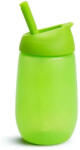 Munchkin Egyszerűen tisztítható szívószálas ivópohár 12 hó+ 296 ml (zöld)