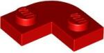 LEGO® 79491c5 - LEGO piros lap 2 x 2 méretű, lekerekített sarok (79491c5)