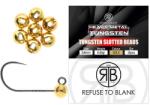 RTB Refuse to Blank Lesturi pentru jig RTB Tungsten Beads Gold 0.72g, 4.6mm (5940000617721)