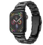 Techsuit - Óraszíj (W036) - Apple Watch 1/2/3/4/5/6/7/8/SE/SE 2/Ultra (42/44/45/49mm) - Fekete (KF238575)