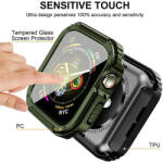 Lito - Watch Armor 360 tok + képernyővédő fólia - Apple Watch 7/8 (41mm) - zöld (KF2312354)