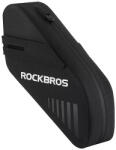 Rockbros - Tárolótáska (30130078002) - Nyereghez, Gyors rögzítő rendszerrel, Vízálló védelem, 0, 6 l - Fekete (KF2310395)