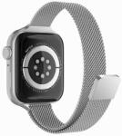 Techsuit - Óraszíj (W034) - Apple Watch 1/2/3/4/5/6/7/8/SE/SE 2/Ultra (42/44/45/49mm) - Ezüst (KF239500)