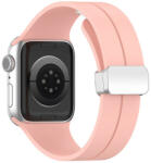 Techsuit - Óraszíj (W011) - Apple Watch 1/2/3/4/5/6/7/8/SE/SE 2 (38/40/41mm) - Rózsaszín (KF2313759)