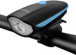 ROCKBROS - Elülső LED lámpa T6 (7588-BL) - Vízálló elektromos kürttel, újratölthető akkumulátor 1200 mAh, 250 lm - Kék (KF2310129)