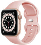 Techsuit - Óraszíj (W031) - Apple Watch 1/2/3/4/5/6/7/8/SE/SE 2 (38/40/41mm) - Világos rózsaszín (KF239482)