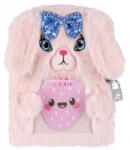 Starpak Szőrmés kulcsos napló - Rózsaszín, nyuszis (526046) (526046)