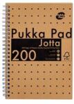 Pukka Pad Spirálfüzet, A5, vonalas, 100 lap, PUKKA PAD "Jotta Kraft (PUP9567) - tonerprint