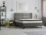 SB Saltea Perugia Organic Cotton Pocket Memory, H 30 cm, Bumbac, 7 zone de confort, Arcuri Individuale, Spuma cu Memorie, Medie spre Ferma 180x200 cm Saltea