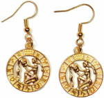 Maria King Vízöntő-Horoszkóp fülbevaló, arany színű (STM-1024-f)