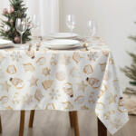 Goldea față de masă decorativă loneta - turtă dulce de crăciun 120 x 200 cm Fata de masa