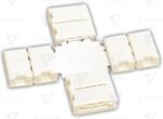 TRACON Conector rapid pentru bandaLED in forma de "X" W=10 mm, 2P (LSZTX10)