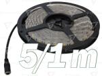 TRACON Bandă cu Led-uri, de exterior SMD3528, 120LED/m, 9, 6W/m, 360lm/m, W=8mm, 6000K, IP65, EEI=G (LED-SZK-96-CW)