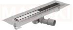 ACO Rigola de dus din inox ACO ShowerDrain M+ cu flansa orizontala, gratar Twist, lungime 1000mm, h=112mm