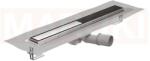 ACO Rigola de dus din inox ACO ShowerDrain M+ cu flansa orizontala, gratar Twist, lungime 1000mm, h=92mm