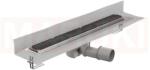 ACO Rigola de dus din inox ACO ShowerDrain M+ cu flansa perete, gratar Tile, lungime 900mm, h=112mm