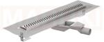ACO Rigola de dus din inox ACO ShowerDrain M+ cu flansa orizontala, gratar Flag, lungime 900mm, h=69mm