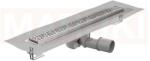 ACO Rigola de dus din inox ACO ShowerDrain M+ cu flansa orizontala, gratar Mix, lungime 1200mm, h=112mm