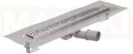 ACO Rigola de dus din inox ACO ShowerDrain M+ cu flansa orizontala, gratar Mix, lungime 800mm, h=92mm