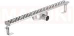 ACO Rigola de dus din inox ACO ShowerDrain C fara flansa, gratar Slot, lungime 1185mm, h=92mm