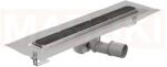 ACO Rigola de dus din inox ACO ShowerDrain M+ cu flansa orizontala, gratar Tile, lungime 800mm, h=112mm