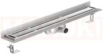 ACO Rigola de dus din inox ACO ShowerDrain C cu flansa perete, gratar Massive, lungime 685mm, h=69mm