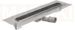 ACO Rigola de dus din inox ACO ShowerDrain M+ cu flansa orizontala, gratar Tile, lungime 800mm, h=92mm