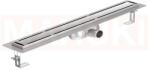ACO Rigola de dus din inox ACO ShowerDrain C cu flansa orizontala, gratar Massive, lungime 985mm, h=69mm