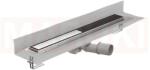 ACO Rigola de dus din inox ACO ShowerDrain M+ cu flansa perete, gratar Twist, lungime 900mm, h=92mm