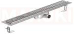 ACO Rigola de dus din inox ACO ShowerDrain C cu flansa orizontala, gratar Square, lungime 885mm, h=69mm