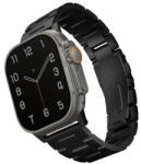 Uniq Osta Apple Watch 42/44/45/49mm fém szíj, fekete (UNIQ-49MM-OSTABLK) - speedshop