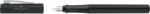 Faber-Castell Stilou Grip 2011 Faber-Castell FC140901, penita M, Negru (FC140901)