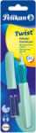 Pelikan Stilou Pelikan twist Neo Mint, Penita M, 2 Rezerve Albastre (814867)