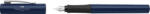 Faber-Castell Stilou Grip 2011 Faber-Castell FC140804, penita M, Albastru clasic (FC140804)