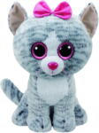 Meteor Jucarie de Plush Meteor Plusj toy Beanie Boos Kiki - grey cat 42 cm (36838)