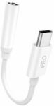 Dudao Adapter Dudao L16CPro USB-C to Jack 0, 1m (white) (L16CPro) - wincity