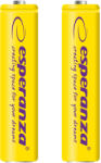 Esperanza Baterie reîncărcabilă NI-MH AAA 1000mAh 2 bucăți, galben (EZA101Y) Baterie reincarcabila