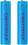 Esperanza Baterie reîncărcabilă NI-MH AAA 1000mAh 2 bucăți, albastru (EZA101B) Baterie reincarcabila