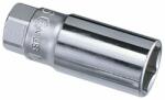Genius Tools 326016 3/8"-os 6-lapú dugókulcs fej gyertyához, 16 mm -es (326016)
