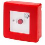 GEWISS Tűzvédelmi kézi jelzésadó falonkívüli tűzriasztó (piros) műanyag piros üveglapos IP55 42RV GEWISS - GW42201 (GW42201)