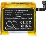 Cameron Sino Akkumulátor Amazfit GTR 3 és GTR 3 Pro készülékhez, 440 mAh, Li-Pol (CS-AMR300SH) - akkumulatorok-profi