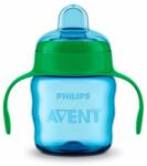 Philips Avent Puha fejű tanulópohár 200 ml 6 hó+ (kék) SCF551/05
