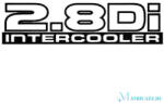  2.8Di Intercooler - Szélvédő matrica