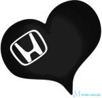 Honda szívben matrica