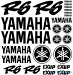 Yamaha Exup R6 "1" matrica szett