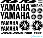 Yamaha Exup R6 matrica szett