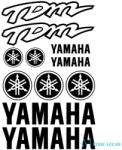 Yamaha TDM matrica szett