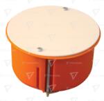 TRACON Doză ghips-carton, cu capac, portocaliu 80×45mm (GD8021)